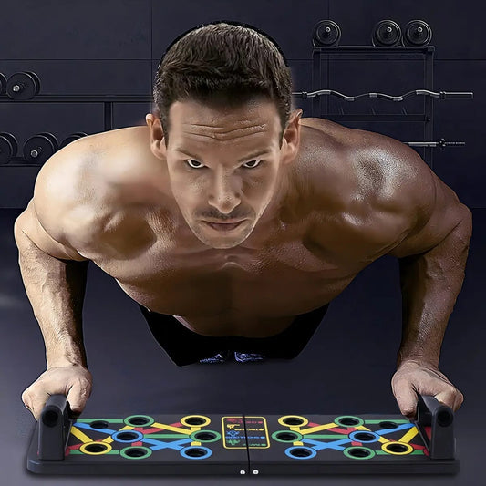 FlexPro Board™ – Fortalece Pecho, Hombros, Espalda y Tríceps Desde Casa 💪