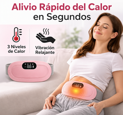 ThermaFem™ Alivio Rápido para Cólicos Menstruales con Calor y Masaje + Envío Gratis 📦
