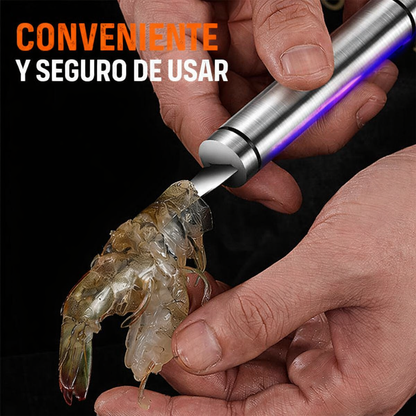 🦐 Pelador y Desvenador de Camarones Multifuncional