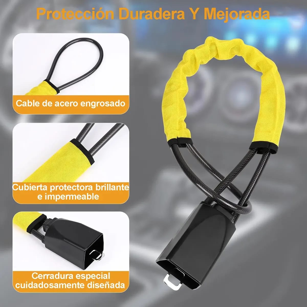 🚘 SafeLock Pro™ — Protección real para tu auto