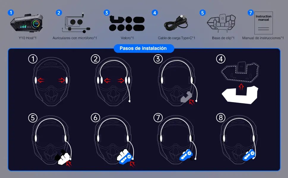 🔥 RideSync Pro™ |🏍️ “Nunca vuelvas a perder llamadas, GPS o comunicación mientras conduces.”