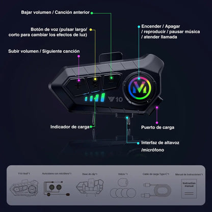 🔥 RideSync Pro™ |🏍️ “Nunca vuelvas a perder llamadas, GPS o comunicación mientras conduces.”