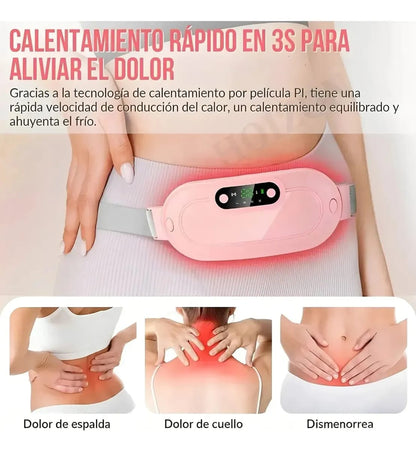 ThermaFem™ Alivio Rápido para Cólicos Menstruales con Calor y Masaje + Envío Gratis 📦