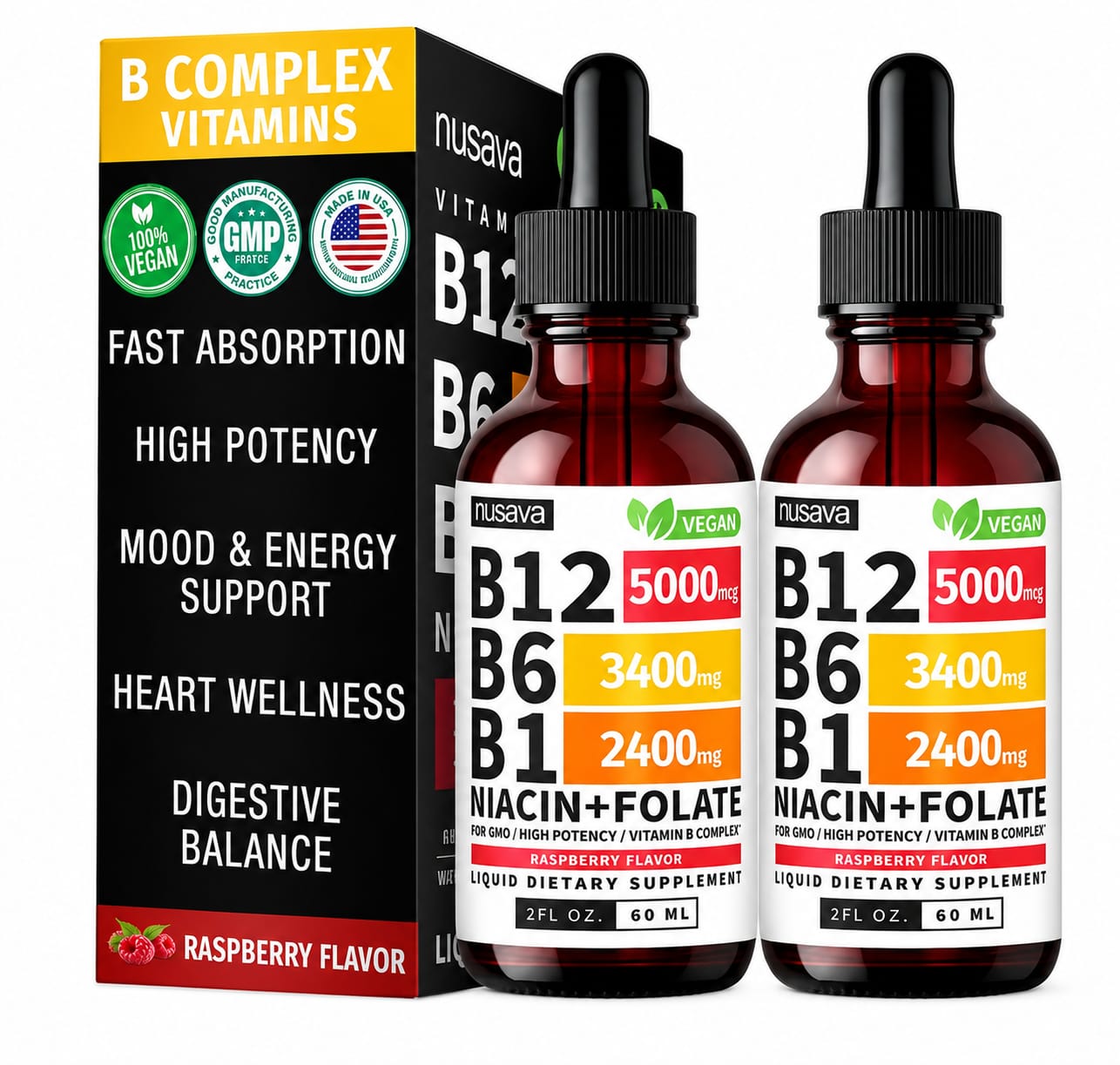 🍃Vitamina B12+B6+B1™ PAGA 1 Y LLEVA 2+ envio gratis : Mente Clara y Vital