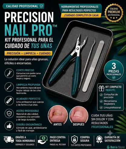 🔥Oferta, 💅 Precision Nail Pro™ | Kit Profesional para el Cuidado de Uñas