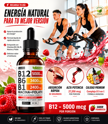 🍃Vitamina B12+B6+B1™ PAGA 1 Y LLEVA 2+ envio gratis : Mente Clara y Vital