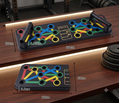 FlexPro Board™ – Fortalece Pecho, Hombros, Espalda y Tríceps Desde Casa 💪