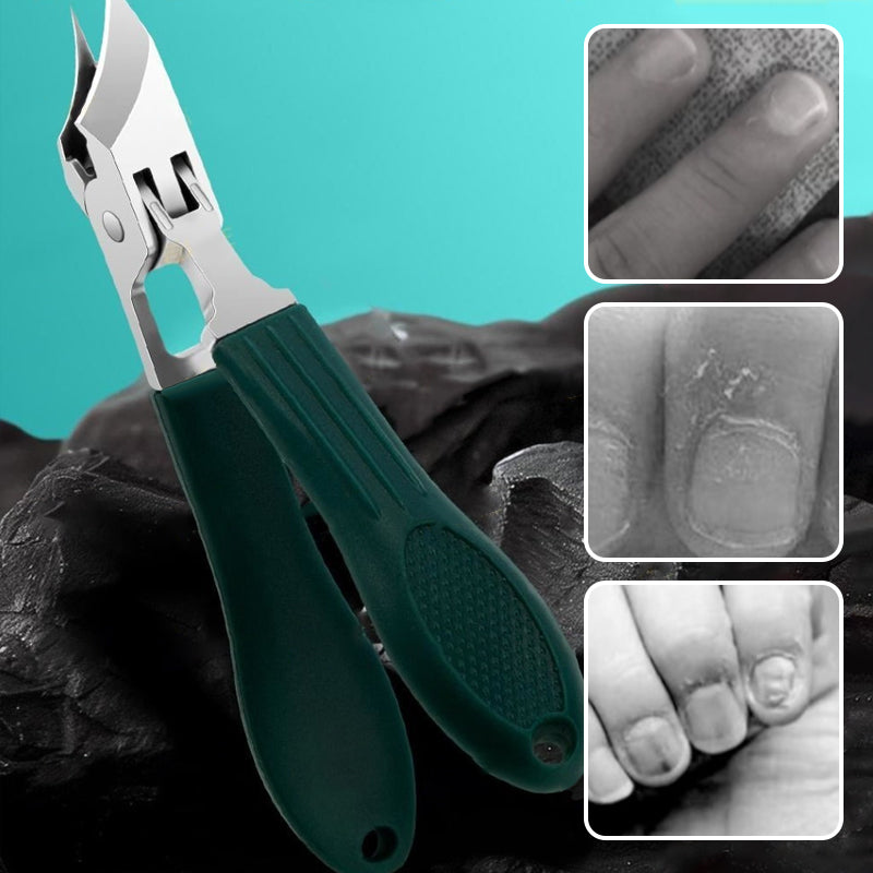 🔥Oferta🔥 Cortaúñas antisalpicaduras con borde inclinado de 25° (juego de 3 piezas)